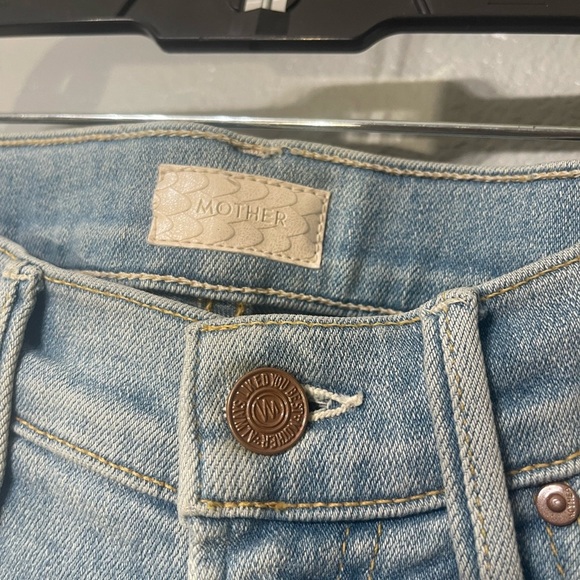 Mother The Pony Boy Ankle Fray Jeans - Size 25 - Picture 2 of 9